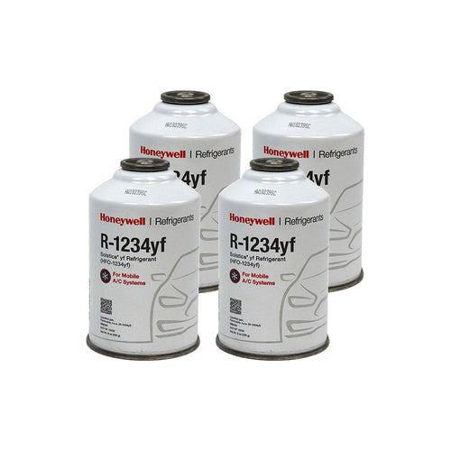 R-1234YF Refrigerant 8 oz. (4 Cans)